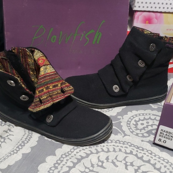 blowfish malibu black shoes